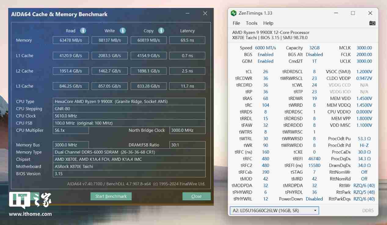 雷克沙战神之翼 ARES RGB DDR5 6000 C26 内存体验：超低时序 + 海力士颗粒认证，专为 AMD 平台打造
