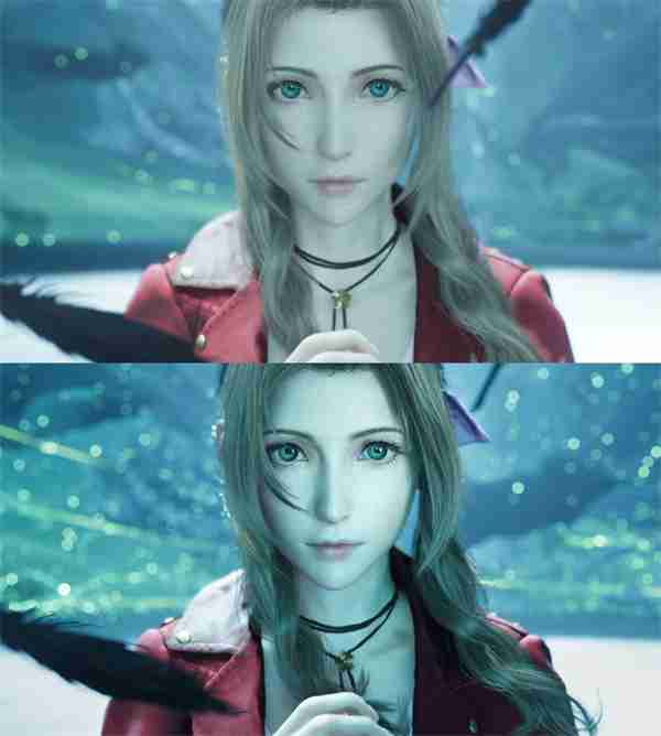 《最终幻想7：重生》PC画面对比PS5 女角色更漂亮