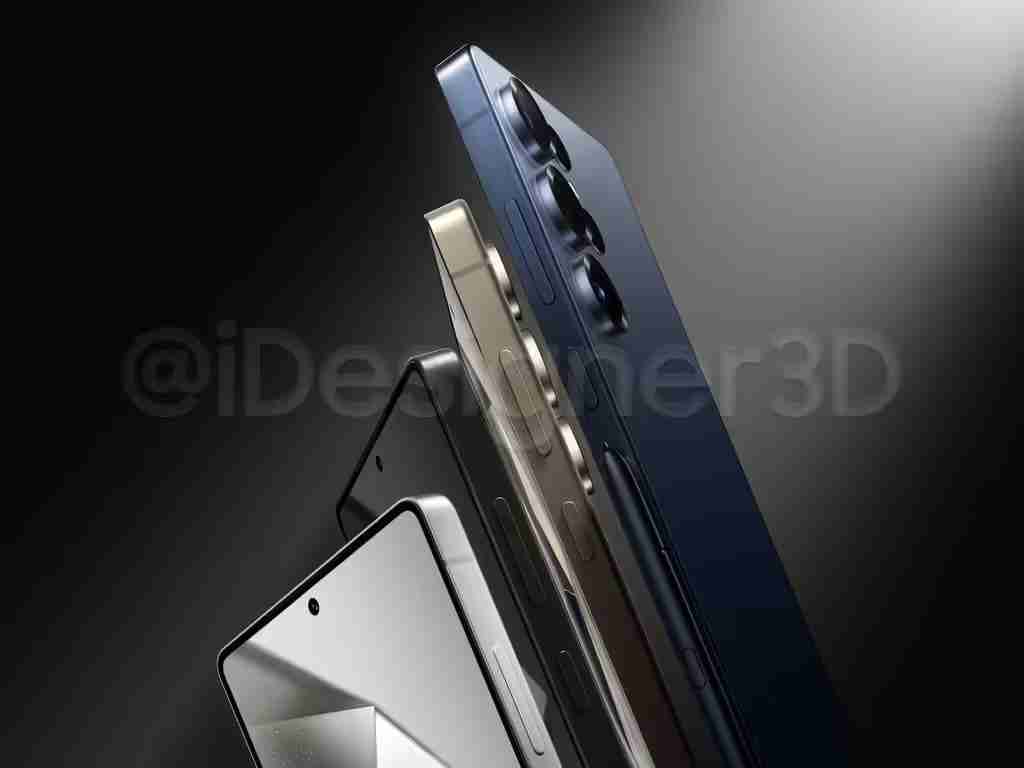 抢先看：三星Galaxy S25 Ultra手机4种颜色渲染图再曝光