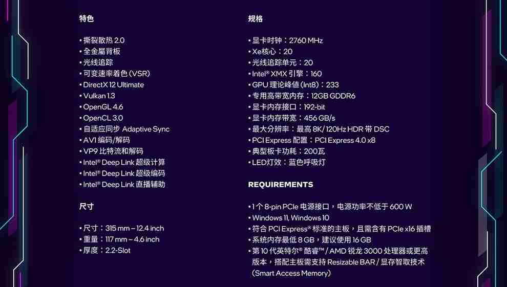 撼与推出 Arc B580 TITAN OC 显卡： 2099 元，12 月 13 日上市