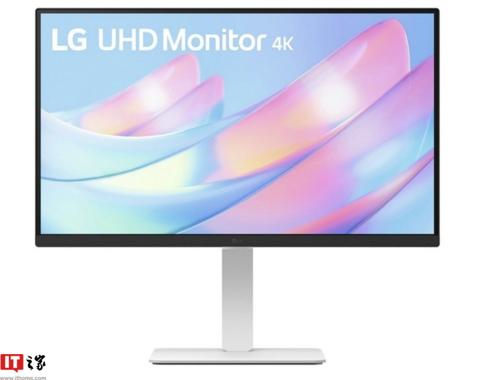 LG 海外推出“UltraFine 27US550-W”27 英寸显示器：4K 60Hz，支持超分技术