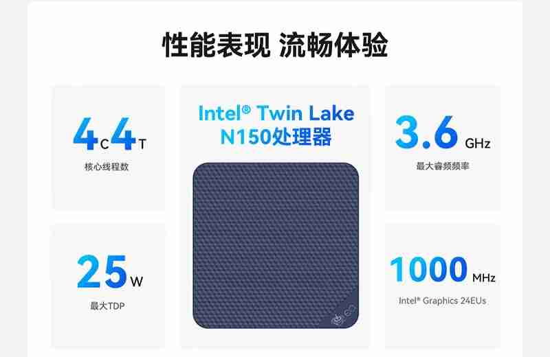 599 元 + 6 期免息：零刻 EQ14 迷你电脑主机上架京东