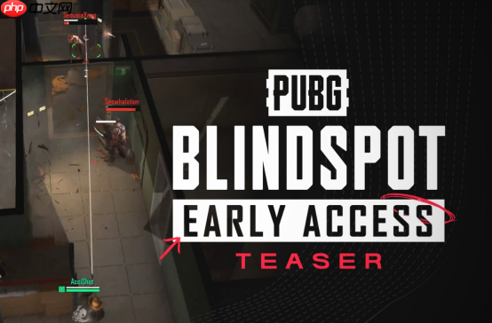 《PUBG：BLINDSPOT》定档2月5日上线抢先体验版