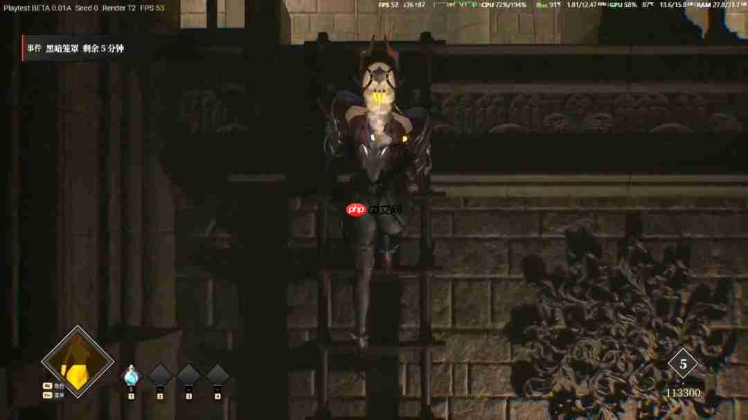 国产奇幻游戏《夜莺归笼》新演示 美艳女主爬梯子