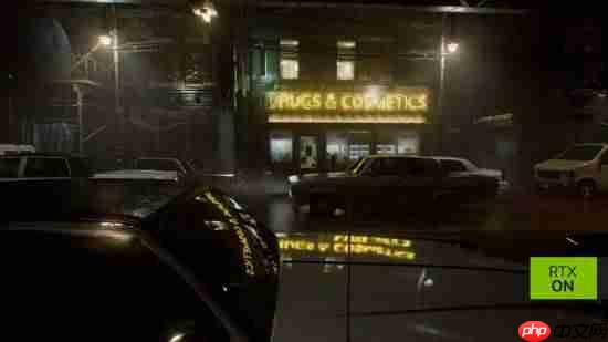 《生化危机9：安魂曲》路径光追/DLSS4预告 不到60帧暴涨至200帧