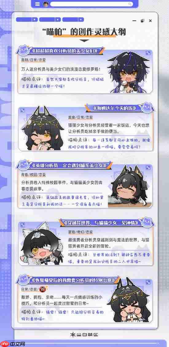 《尘白禁区》发布「猫汐尔-莲驱」角色PV