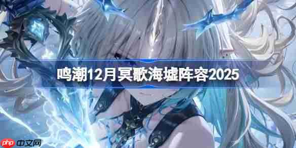 鸣潮12月冥歌海墟阵容2025-鸣潮12月冥歌海墟阵容怎么搭配