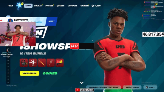 网红甲亢哥联动《堡垒之夜》！本人笑得合不拢嘴