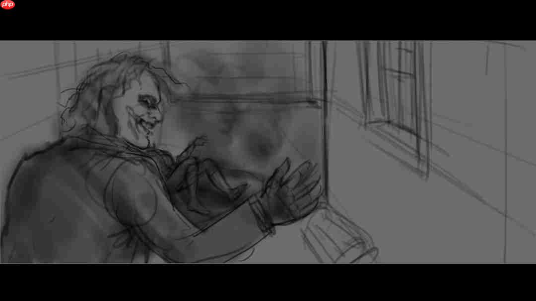 流产的《黑暗骑士》改编游戏艺术图曝光 揭秘小丑命运