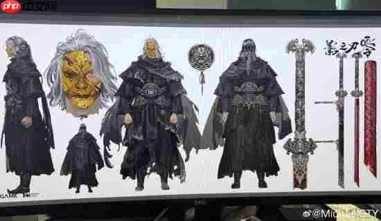 《影之刃零》概念设定图公开！长发美女太吸睛