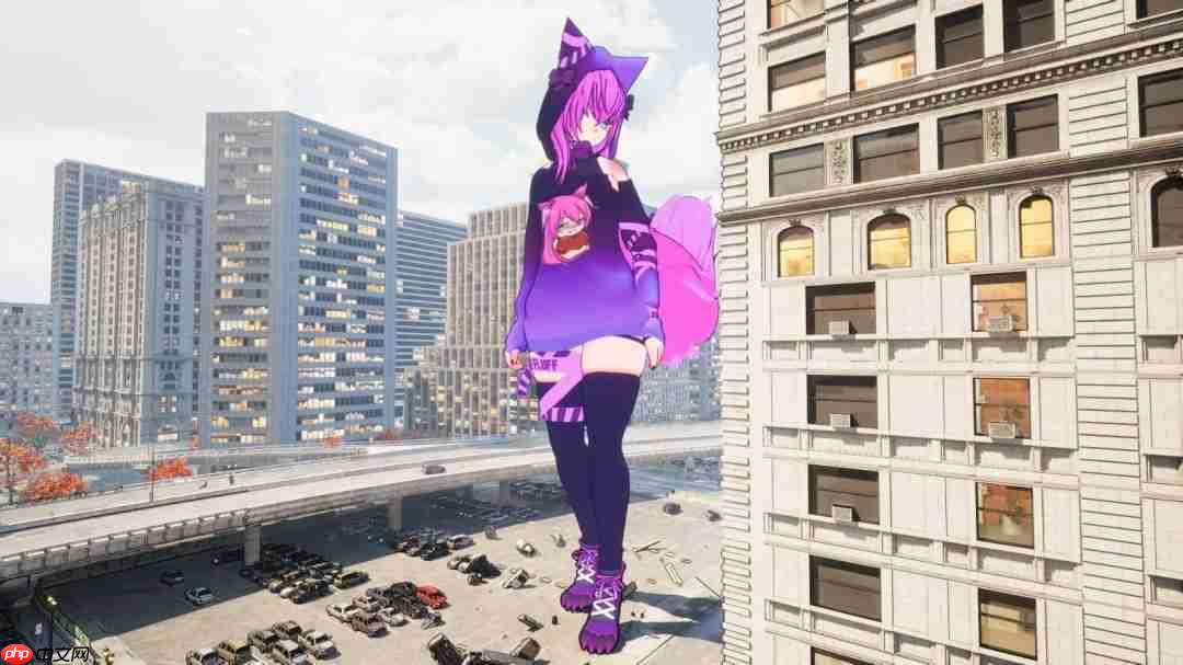 《女巨人游乐场》发布新实机展示 细节丰富的25×25平方公里城市