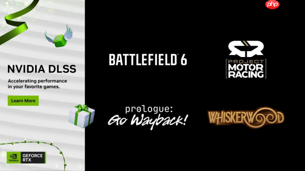Project Motor Racing、《序章：重返往昔》等游戏支持DLSS 4