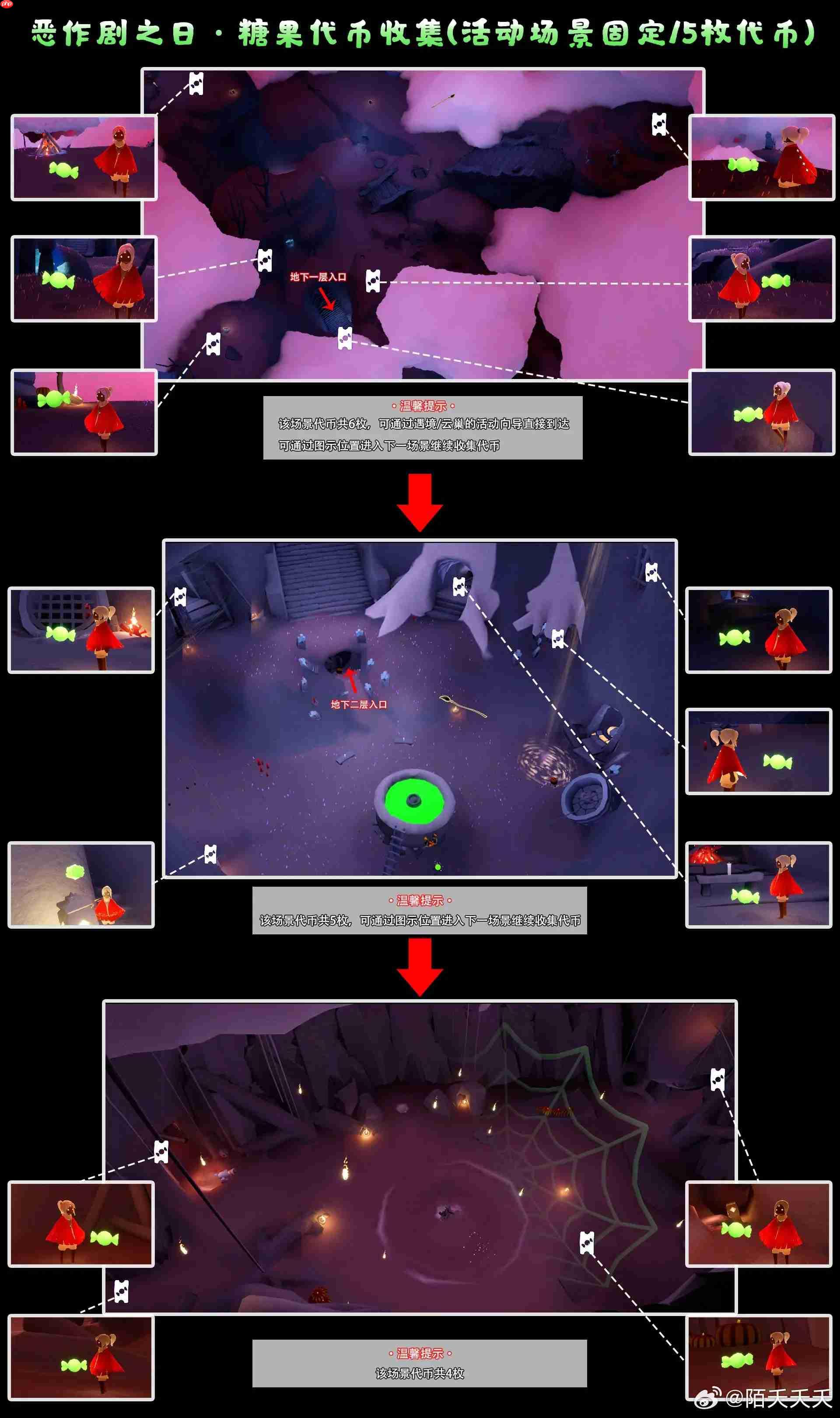 光遇糖果代币在哪里10.31-光遇万圣节代币收集攻略