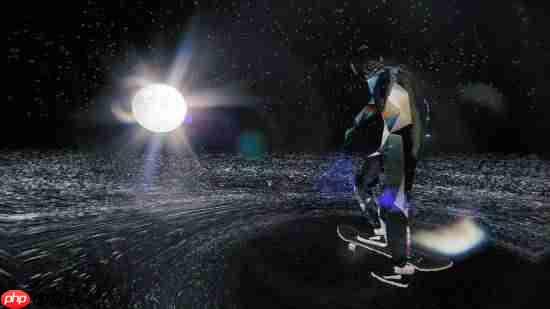 PS+二档首发入库！超现实游戏《Skate Story》让你穿行地狱