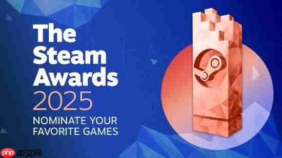 Steam大奖提名开启！年度最佳游戏花落谁家？