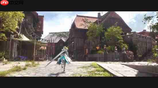 《洛奇英雄传：反抗命运》新作新视频！美女剑士游览壮丽城区