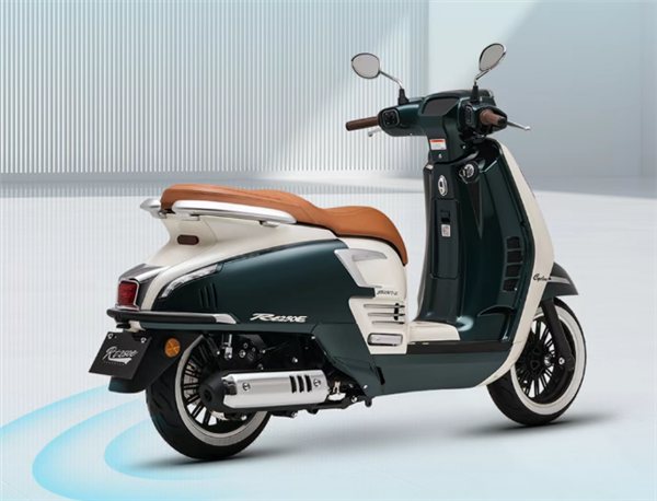 摩托车也卷飞了！赛科龙复古踏板RT250E上市：14999元起