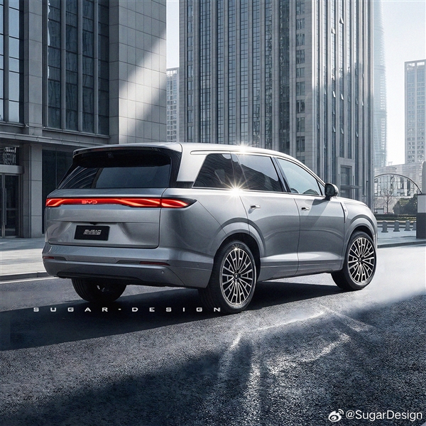 比亚迪王朝大六座旗舰SUV 全新大唐非官方效果图发布